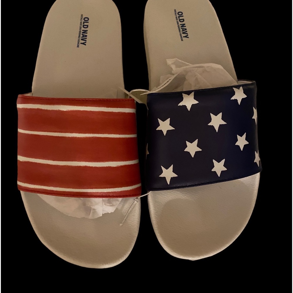 Old Navy Mens New Slides Sz 10-11
